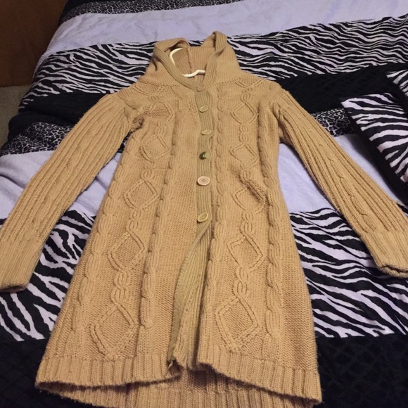 Tan Cardigan