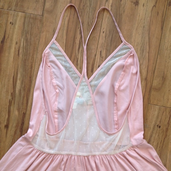 🚫SOLD🚫 Urban Outfitters Knit Mix Racerback Dress - Picture 4 of 4