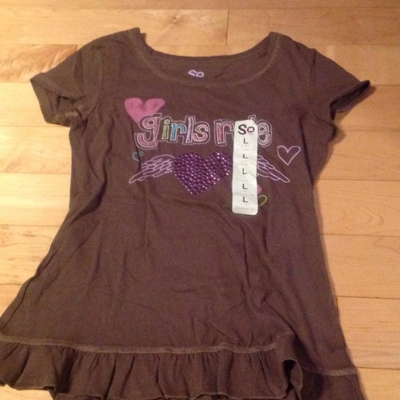 Kids shirt, girls rule