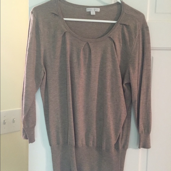 💢SOLD💢NWOT Khaki 3/4 Sleeve Sweater - XL💢SOLD💢