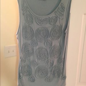 SOLD----Swirls Tank - XL--SOLD