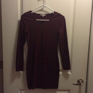 Maroon dress
