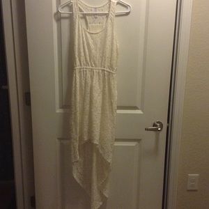 Lace high low dress