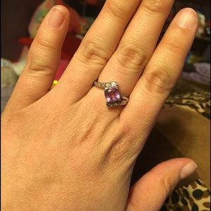 Size 8 Amethyst Ring