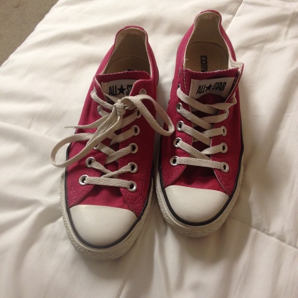 Pink, Hot Pink, Magenta Lightly Used Converse
