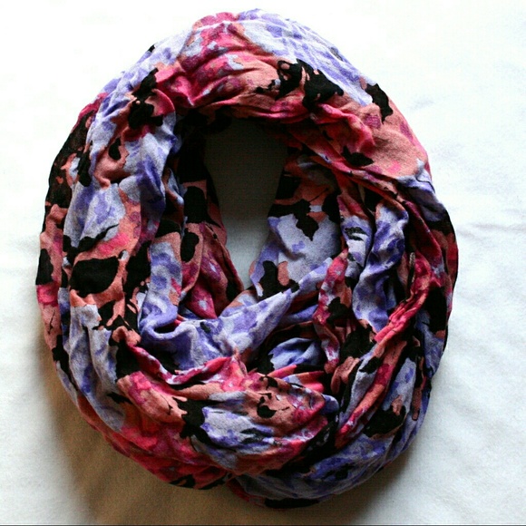 Floral Infinity Scarf