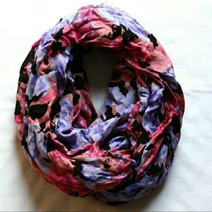 Floral Infinity Scarf