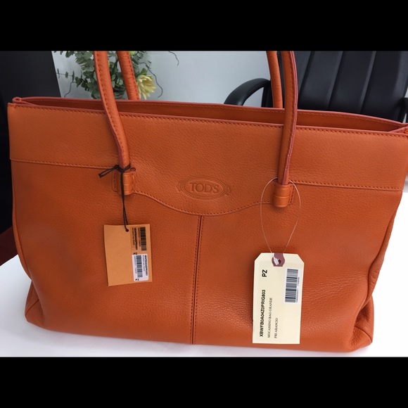 Tod's moccasino tote bag.