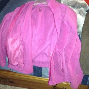 2 Columbias (1 pink 1 brown)