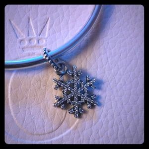 Authentic Pandora Snowflake Charm