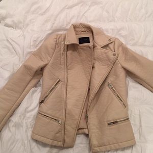 Zara Basic Leather Jacket