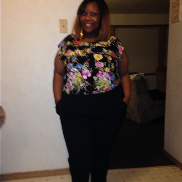 One piece floral jumpsuit by Forever 21
