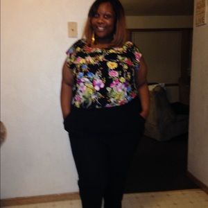 One piece floral jumpsuit by Forever 21