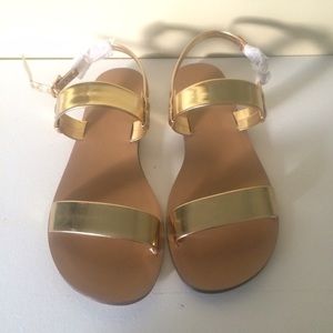 Gold Sandals