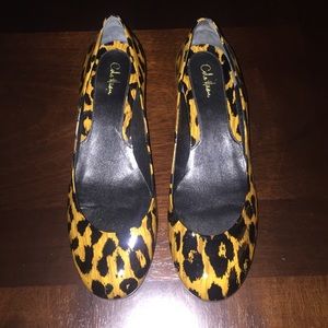 Cole Haan - Leopard Patent Leather - Wedge
