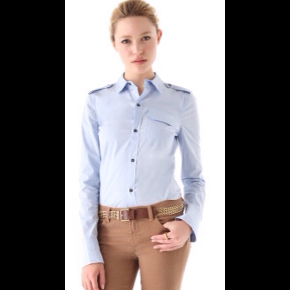 NWT Tory Burch Leather and Chain Belt - Picture 3 of 4