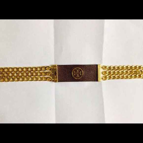 NWT Tory Burch Leather and Chain Belt - Picture 4 of 4