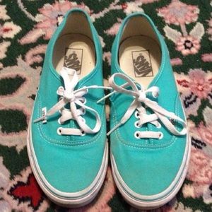 Pool Green Vans Shoes