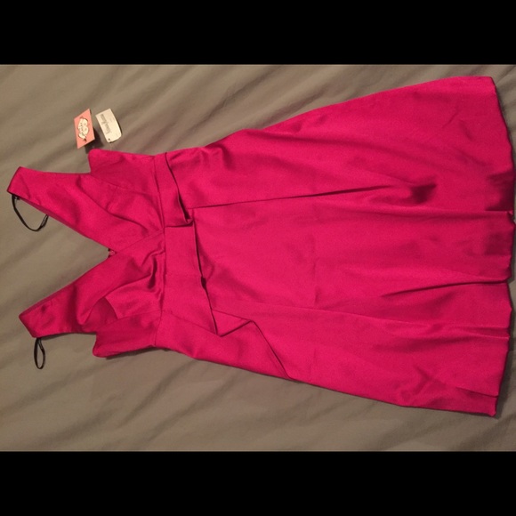 Pink Phoebe Couture cocktail dress