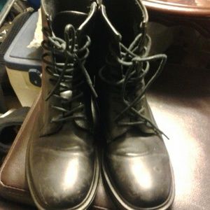 New shoes. They are combat boots