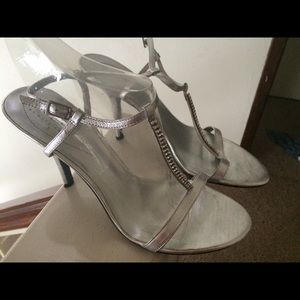 Guess heels with rhinestone detail