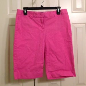 Pink Express bermuda shorts