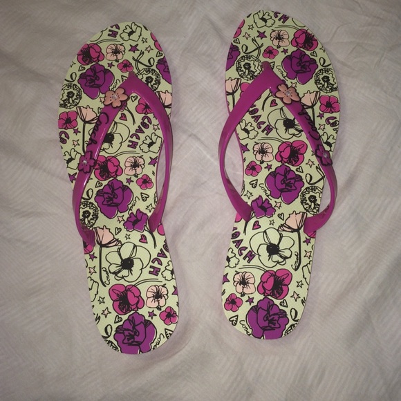 Coach Poppy Flipflops