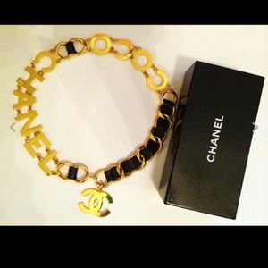 Authentic vintage chanel chain necklace / belt Authentic vintage chanel chain necklace / belt