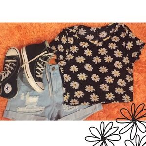 Sunflower Crop Top