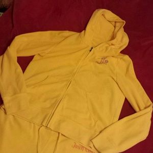 yellow Juicy sweat suit