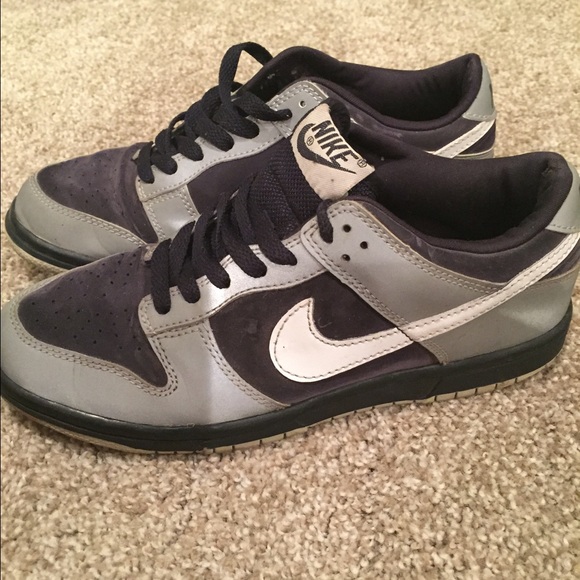 blue and grey nikes