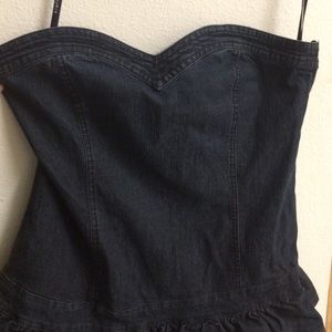 Denim dress