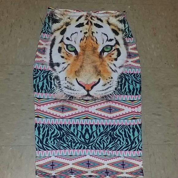 High waisted skirt - Picture 2 of 2