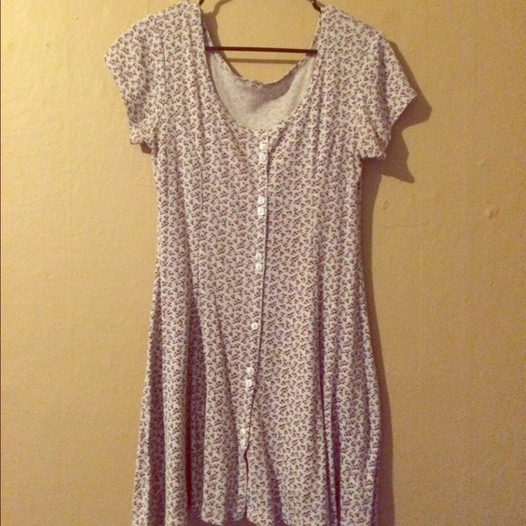 90's style dress.