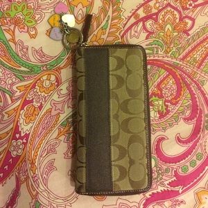 Authentic Brown Coach Wallet