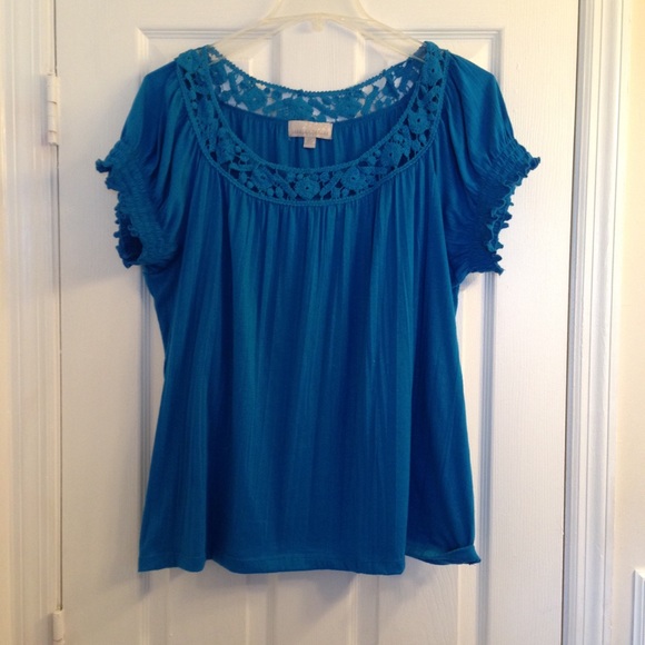 Blue women's shirt 2x