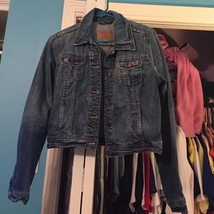 A Hollister jean jacket