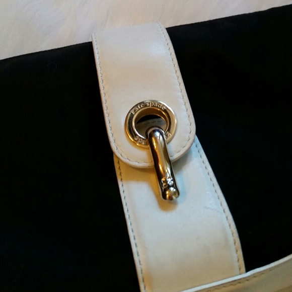 Kate Spade Leather & Canvas Handbag - Picture 2 of 4