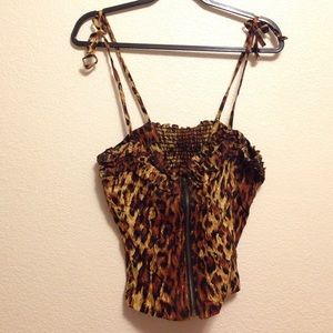 Urban Outfitters cheetah print top