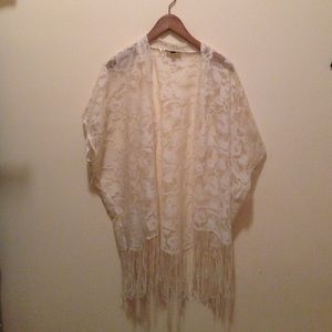 Topshop lace kimono cardigan Topshop lace kimono cardigan