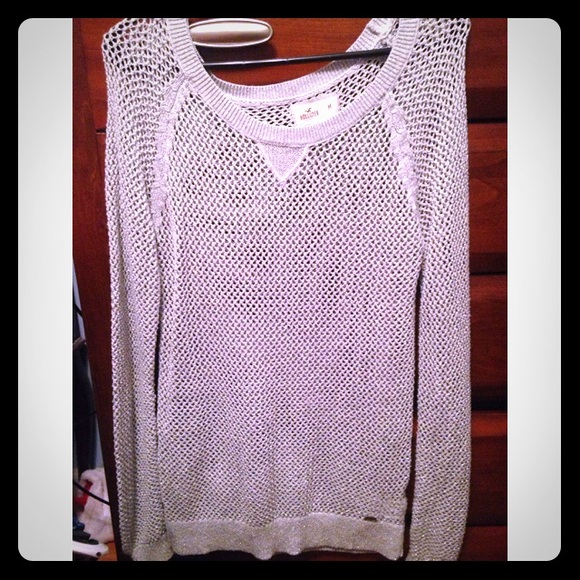 Hollister sweater.