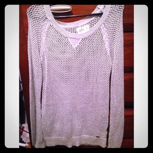 Hollister sweater.