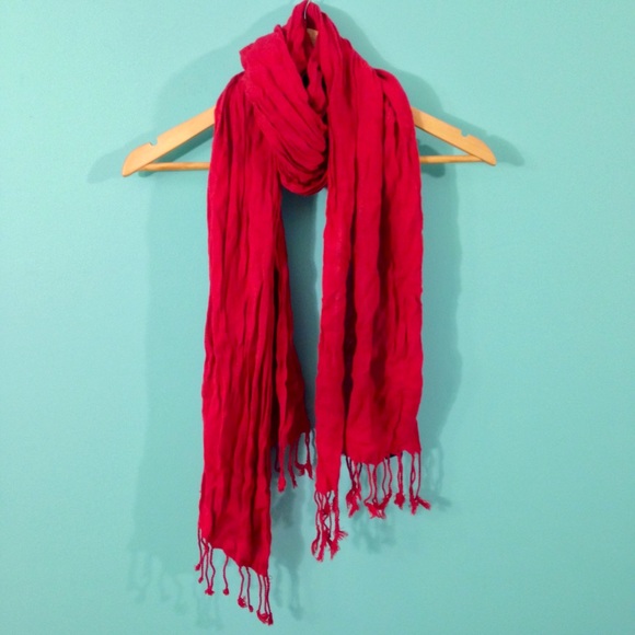 Red Scarf - Picture 2 of 4