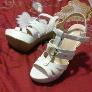White guess heels