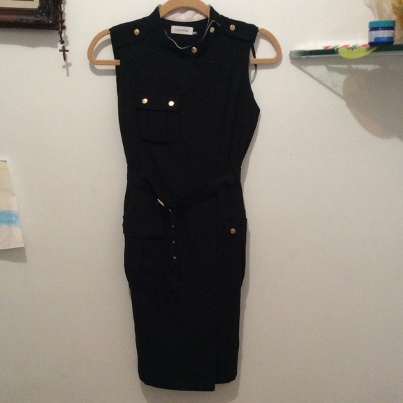 CALVIN KLEIN MILITARY DRESS