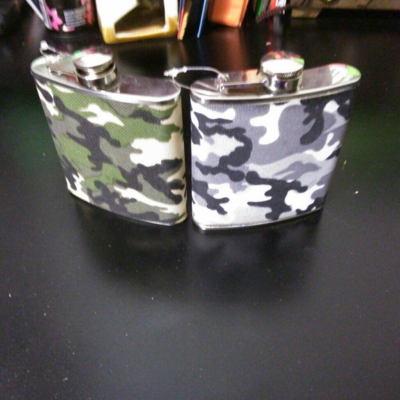 Two new camo flasks