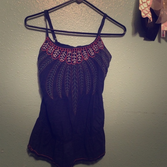 Baby blue tank top