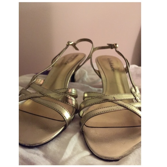 Gold Katie & Katie formal dress shoes