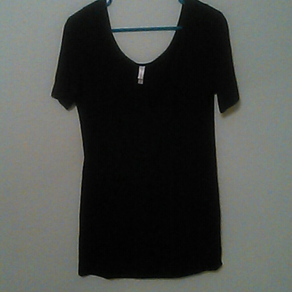 Fitted black dress