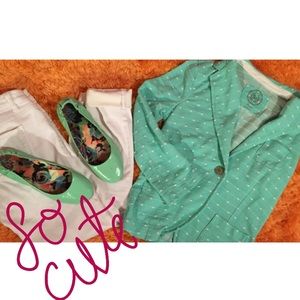 Khol's Polka Dot Blazer